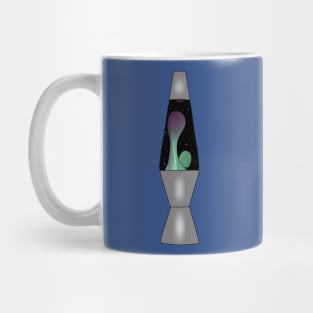 Galaxy lava lamp Mug